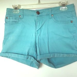 Light blue shorts